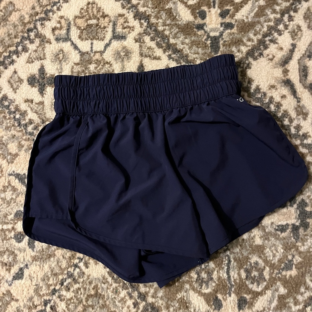 Small Navy Blue Dick's Sporting Good Athletic Shorts